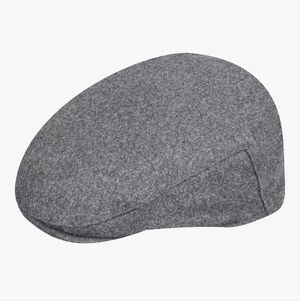 Country Gentleman Gray Wool Flat Cap - NWT Size Medium